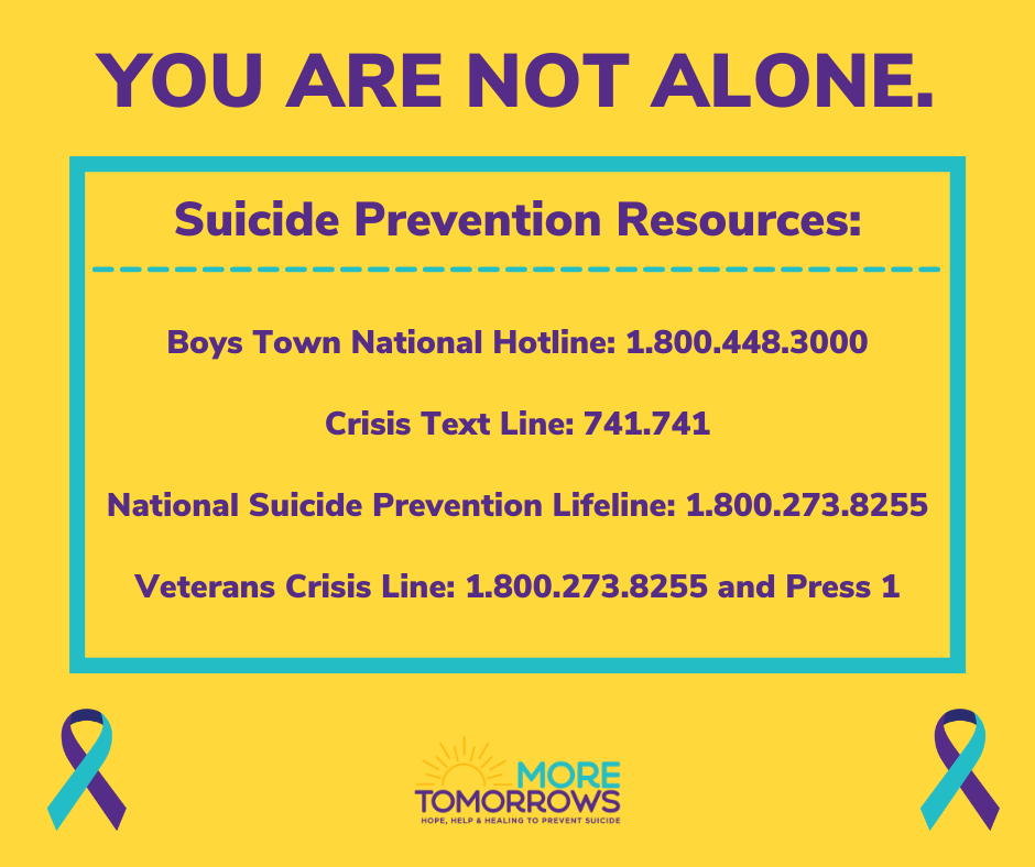  You are not alone
